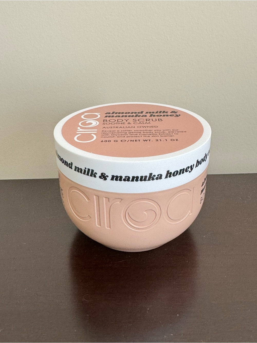 🪷 Ciroa Almond Milk & Manuka Honey Body Scrub: Soothe & Calm